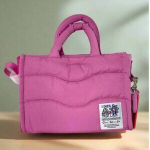 Coach Coachtopia Loop Mini Tote CT385 Pink Puffy Crossbody Bright Magenta
